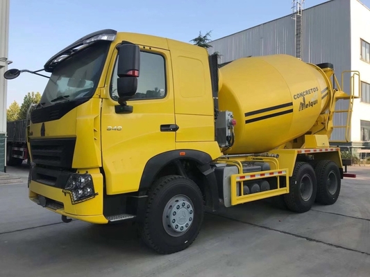 8 a 10 cbm HOWO Shacman Cement Mixer Truck Transmissão manual para África Necessidade