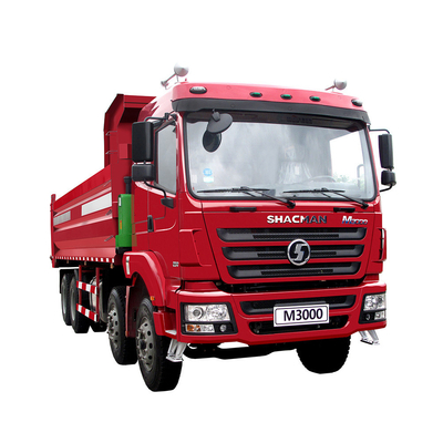Em segunda mão Shacman 6X4 10 Wheeler 371HP Mining Tipper Dumper 20cbm Dimensão do balde