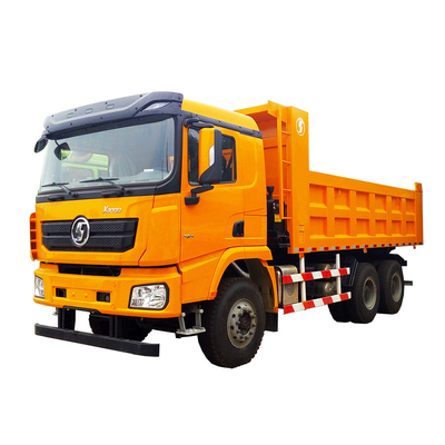 Em segunda mão Shacman 6X4 10 Wheeler 371HP Mining Tipper Dumper 20cbm Dimensão do balde
