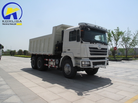 375HP Shacman 6X4 10 Wheeler Mining Tipper Tipping Dumper Usado camião de lixo