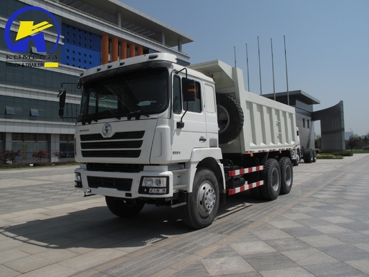 375HP Shacman 6X4 10 Wheeler Mining Tipper Tipping Dumper Usado camião de lixo