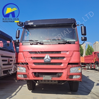 6X4 20-30 toneladas de carga pesada 3 eixos 10 rodas Sinotruk HOWO camião de descarga usado com 371HP