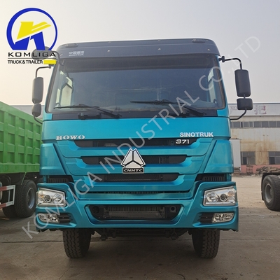 Caminhão de descarga usado Estilo de elevação frontal 20-30 toneladas 6X4 3 eixos 10 rodas Sinotruk HOWO