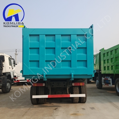 Caminhão de descarga usado Estilo de elevação frontal 20-30 toneladas 6X4 3 eixos 10 rodas Sinotruk HOWO