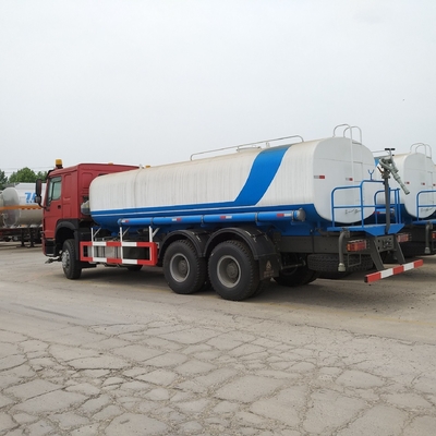 Customização Sinotruk HOWO 4X2/6X4/8X4 camião de água usado com 20000 litros volume do tanque
