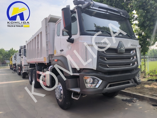 Diesel 6X4 20-30 toneladas Pesado 3 eixos 10 rodas Sinotruk HOWO Usado caminhão-trator