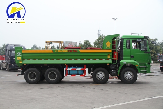 6X4 Shacman M3000 F3000 371HP 380HP 400HP 430HP 10 rodas em forma de U camião de lixo usado