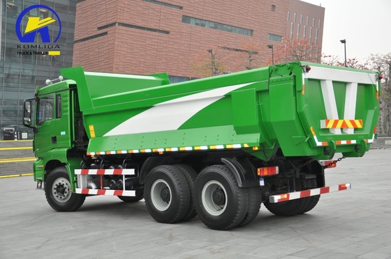 6X4 Shacman M3000 F3000 371HP 380HP 400HP 430HP 10 rodas em forma de U camião de lixo usado