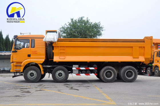 Caminhão de descarga Shacman certificado pelo GCC 6X4 10 rodas 20 toneladas 25 toneladas 30 toneladas Alta potência