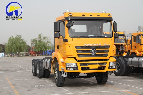 Caminhão de descarga Shacman certificado pelo GCC 6X4 10 rodas 20 toneladas 25 toneladas 30 toneladas Alta potência
