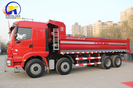 Potência 351-450hp Shacman M3000 H3000 8X4 12wheel Tripper Truck Usado Dump Truck