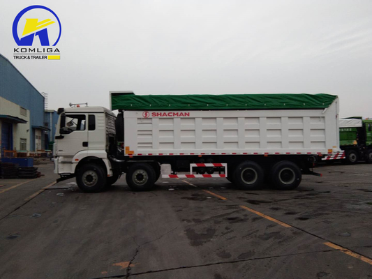 Shacman H3000 M3000 F3000 camião de descarga usado para mineração 8X4 12 rodas 340HP 430HP caminhão triper