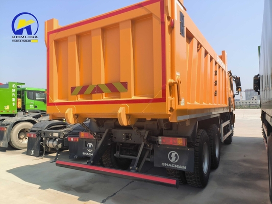 Shacman F3000 6X4 camião de descarga usado com levantamento hidráulico de rebento ventral a preços acessíveis