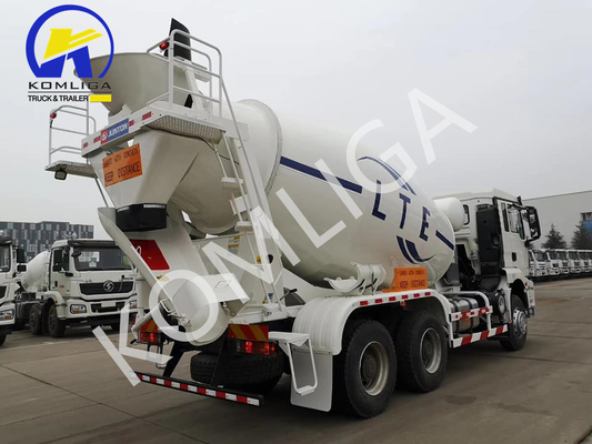 Sinotruk 6X4 caminhão de mistura de concreto de mineração usado com 16 toneladas de capacidade de carga eixo traseiro