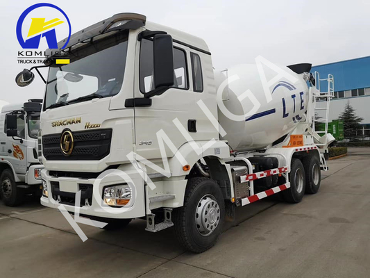 Sinotruk 6X4 caminhão de mistura de concreto de mineração usado com 16 toneladas de capacidade de carga eixo traseiro