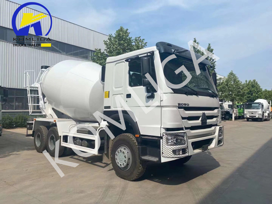 Sinotruk 6X4 caminhão de mistura de concreto de mineração usado com 16 toneladas de capacidade de carga eixo traseiro