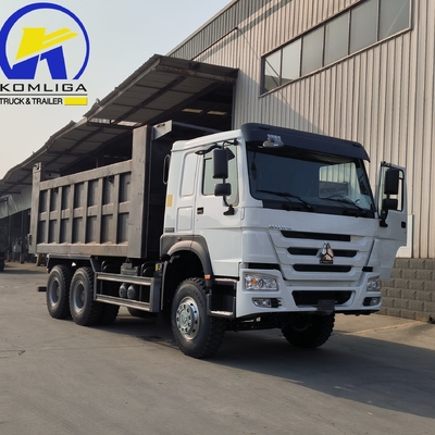 Certificado GCC Sinotruk usado HOWO 6X4 10 rodas 371HP 380HP 400HP 30ton Dump Truck