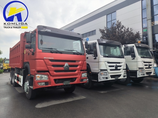 Certificado GCC Sinotruk usado HOWO 6X4 10 rodas 371HP 380HP 400HP 30ton Dump Truck