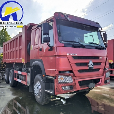 Certificado GCC Sinotruk usado HOWO 6X4 10 rodas 371HP 380HP 400HP 30ton Dump Truck