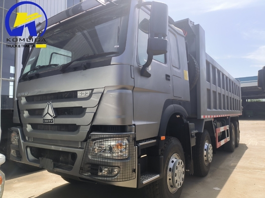 Sinotruk HOWO caminhão 8X4 12 rodas 371HP 380HP 400HP 430HP 50 toneladas Usado e camião de descarga