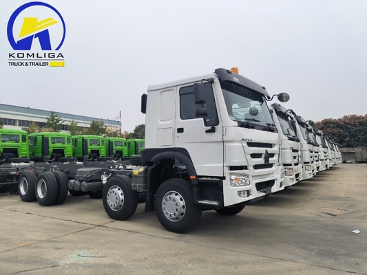 Sinotruk HOWO caminhão 8X4 12 rodas 371HP 380HP 400HP 430HP 50 toneladas Usado e camião de descarga