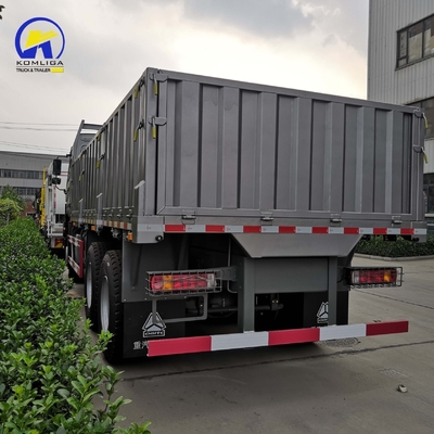 6X4 Drive Wheel Sinotruk HOWO Flatbed Fence Truck para o seu transporte de carga