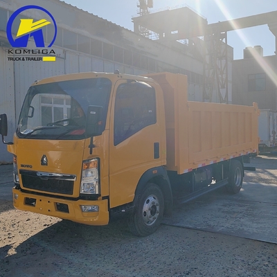 130HP 160HP em bom estado Mini Dump Truck Sinotruk HOWO Mini 4X2 6wheel