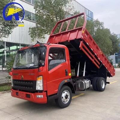 4x2 Sinotruk HOWO Mini Dump Truck com dimensão de balde de 20cbm