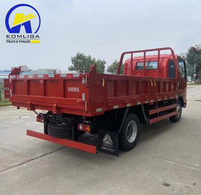 4x2 Sinotruk HOWO Mini Dump Truck com dimensão de balde de 20cbm