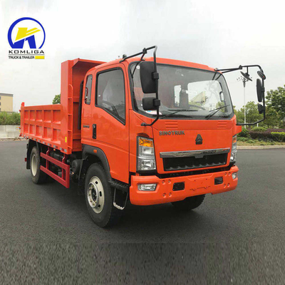 4x2 Sinotruk HOWO Mini Dump Truck com dimensão de balde de 20cbm