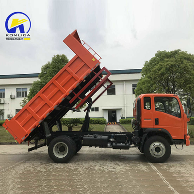 4x2 Sinotruk HOWO Mini Dump Truck com dimensão de balde de 20cbm