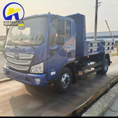 Sinotruk HOWO Hohan Foton 4X2 Mini Dump Truck de 6 rodas com transmissão manual de 371 HP