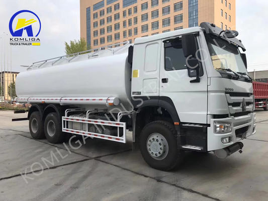 Manual 6X4 20cbm 25cbm 20000/25000 Litros Sinotruck HOWO Shacman camião de tanque de combustível diesel