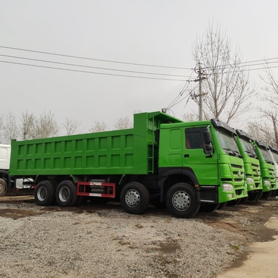 WD615.47.D12.42 Motor Sinotruk HOWO 6X4 Cor Verde Carrinho de segunda mão
