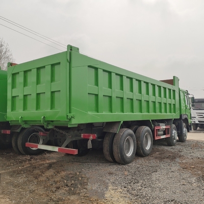 WD615.47.D12.42 Motor Sinotruk HOWO 6X4 Cor Verde Carrinho de segunda mão