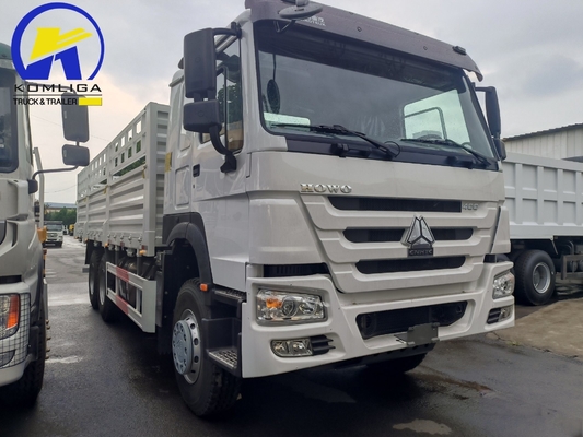 Sinotruk 6X4 Veículo de transporte de 400 cv Caixa de carga Caminhão de descarga com eixo dianteiro de 2,4 toneladas