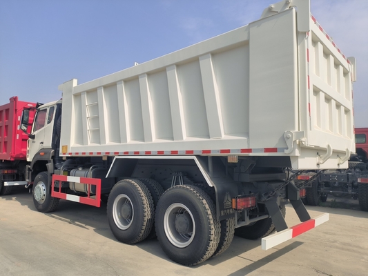 Estilo de elevação frontal HOWO 10 Pneus 20cbm 6X4 Dumptruck com transmissão manual