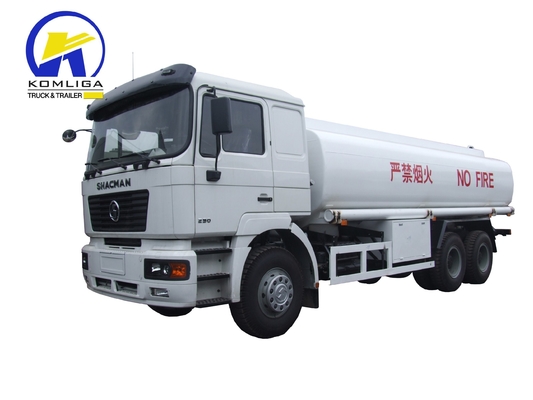 Shacman 6X4 10wheel 290HP 20cbm Feul Tanque e tanque de água caminhão com 371HP