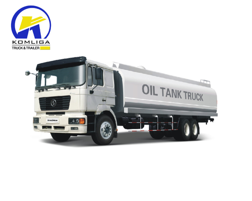 Shacman 6X4 10wheel 290HP 20cbm Feul Tanque e tanque de água caminhão com 371HP