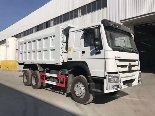 Estilo de elevação frontal HOWO 10 Pneus 20cbm 6X4 Dumptruck com transmissão manual