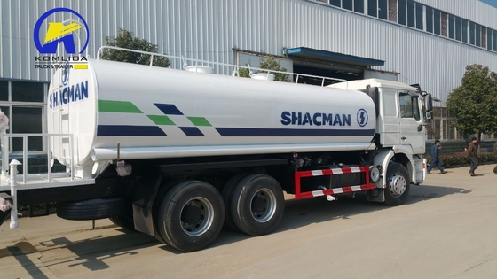 Shacman 6X4 10wheel 290HP 20cbm Feul Tanque e tanque de água caminhão com 371HP