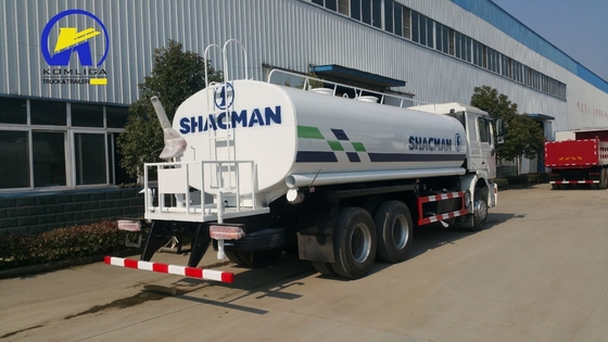 Shacman 6X4 10wheel 290HP 20cbm Feul Tanque e tanque de água caminhão com 371HP