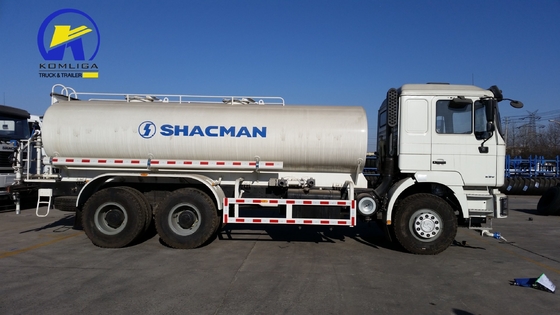 Shacman 6X4 10wheel 290HP 20cbm Feul Tanque e tanque de água caminhão com 371HP