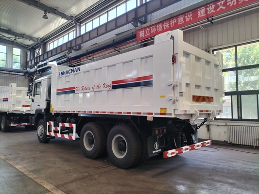 Shacman 6X4 10 Wheels 30t Tipper para África com Hw76 Cab e Peças sobressalentes