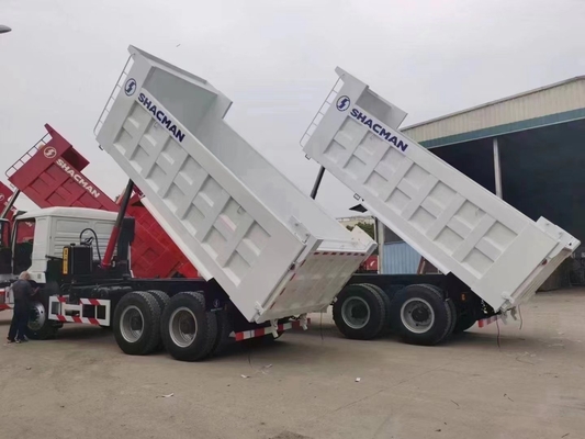 Shacman 6X4 10 Wheels 30t Tipper para África com Hw76 Cab e Peças sobressalentes