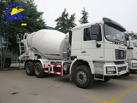 340HP Shacman F2000 6X4 10 roda misturador de cimento camião de pó a granel com 300L tanque de combustível