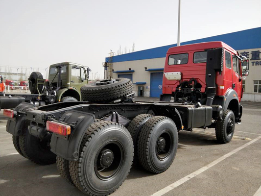 351-450hp Euroiii Beiben Camion 6X4 North Benz V3 Tractor Truck Head para Requisitos