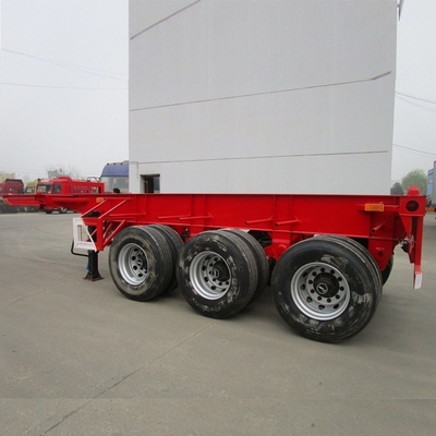 3 eixos 40t 40FT Container Skeleton Trailer para transporte de contêineres pesados