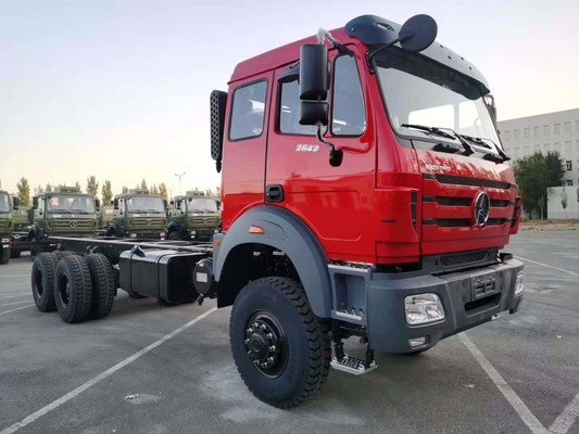 Cabeça de tractor Beiben 6X4 com 90 quinta roda de direção única e pneus certificados ECE