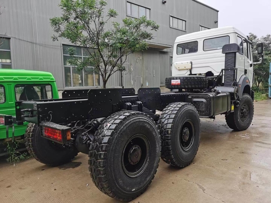 Cabeça de tractor Beiben 6X4 com 90 quinta roda de direção única e pneus certificados ECE